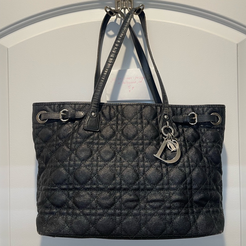 Dior Cannage Panarea Tote Bag